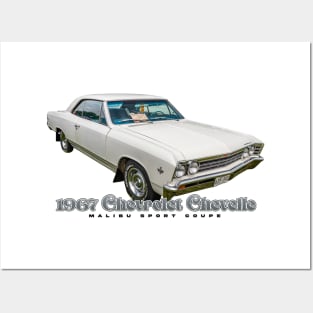 1967 Chevrolet Chevelle Malibu Sport Coupe Posters and Art